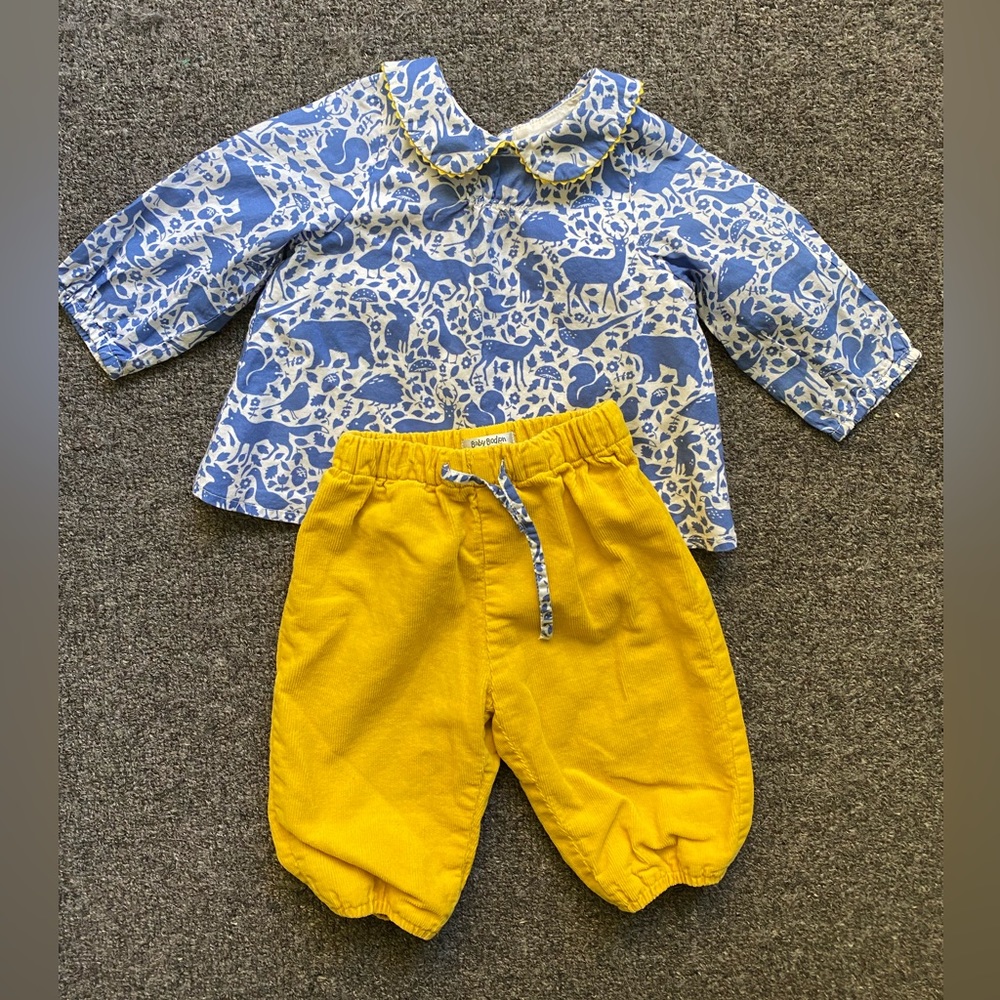 Baby boden 3-6 month outfit